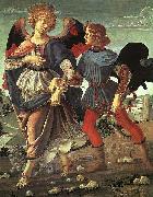 Andrea del Verrocchio Tobias und der Engel oil